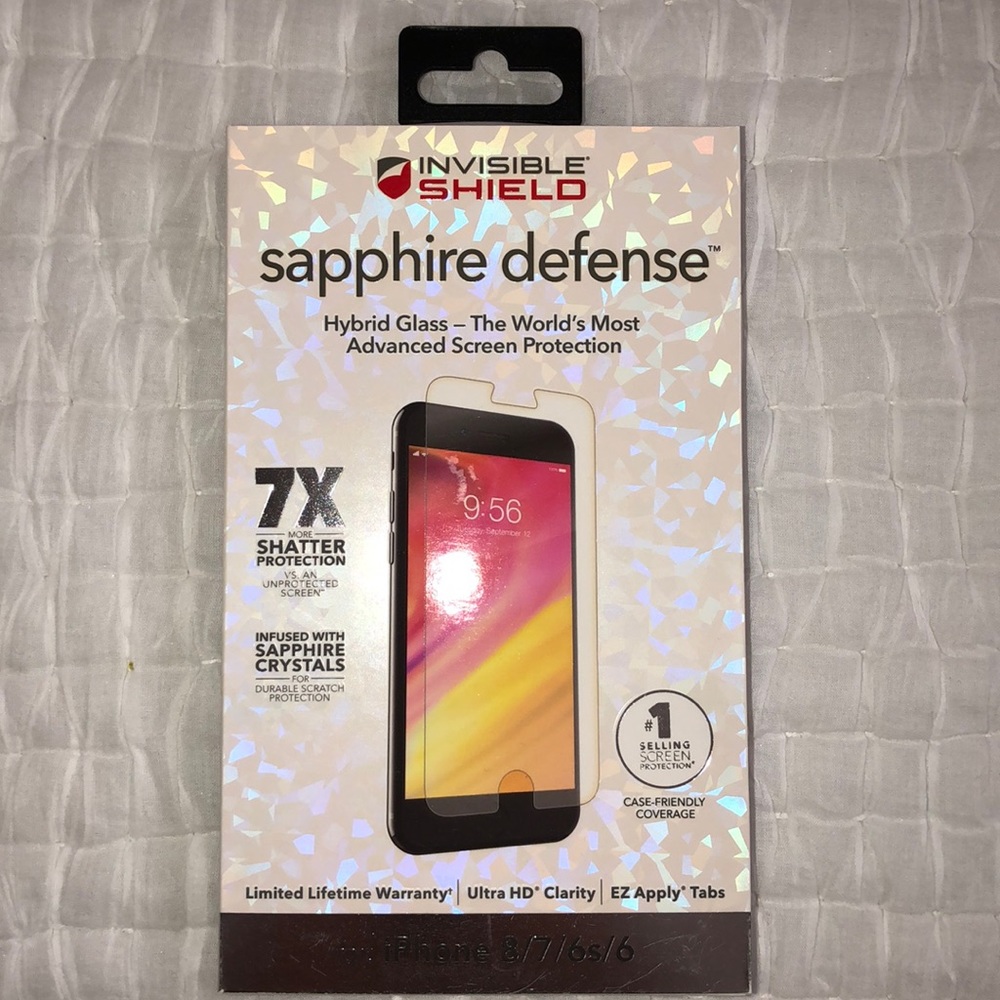 Zagg iPhone Invisible Glass Protector 8/7/6s/6